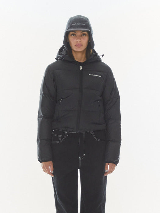 rest&recreation LIGHT DOWN JACKET - BLACK