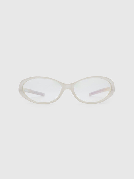 blue elephant CARA matte white