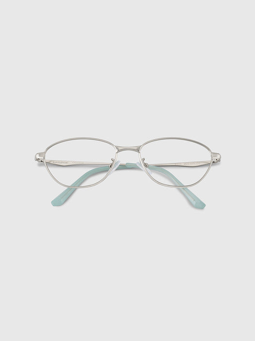 blue elephant ENZO matte silver