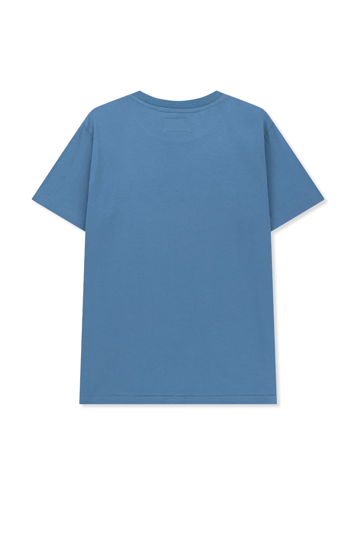 matinkim APPLIQUE FELT LOGO TOP IN BLUE