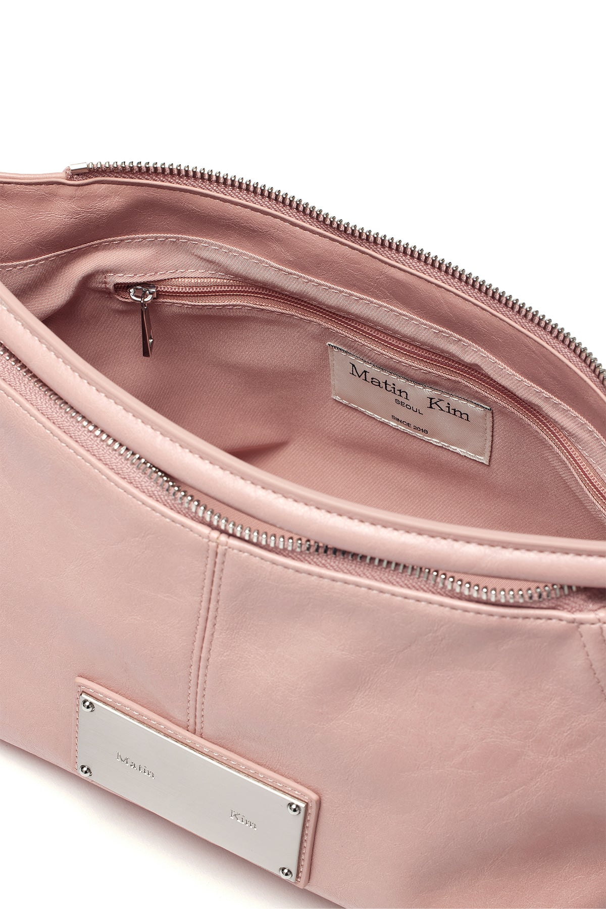 matinkim SIDE ZIPPER TWO WAY BAG IN PINK