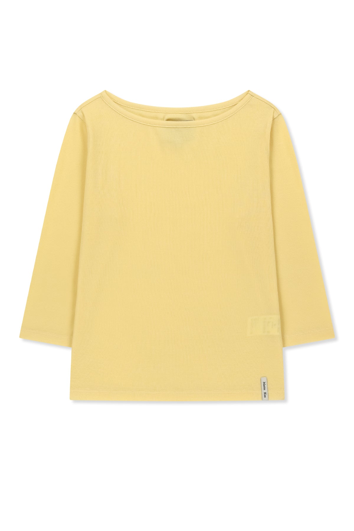 matinkim 3/4 SLEEVE TOP & TANK LAYERED SET IN YELLOW