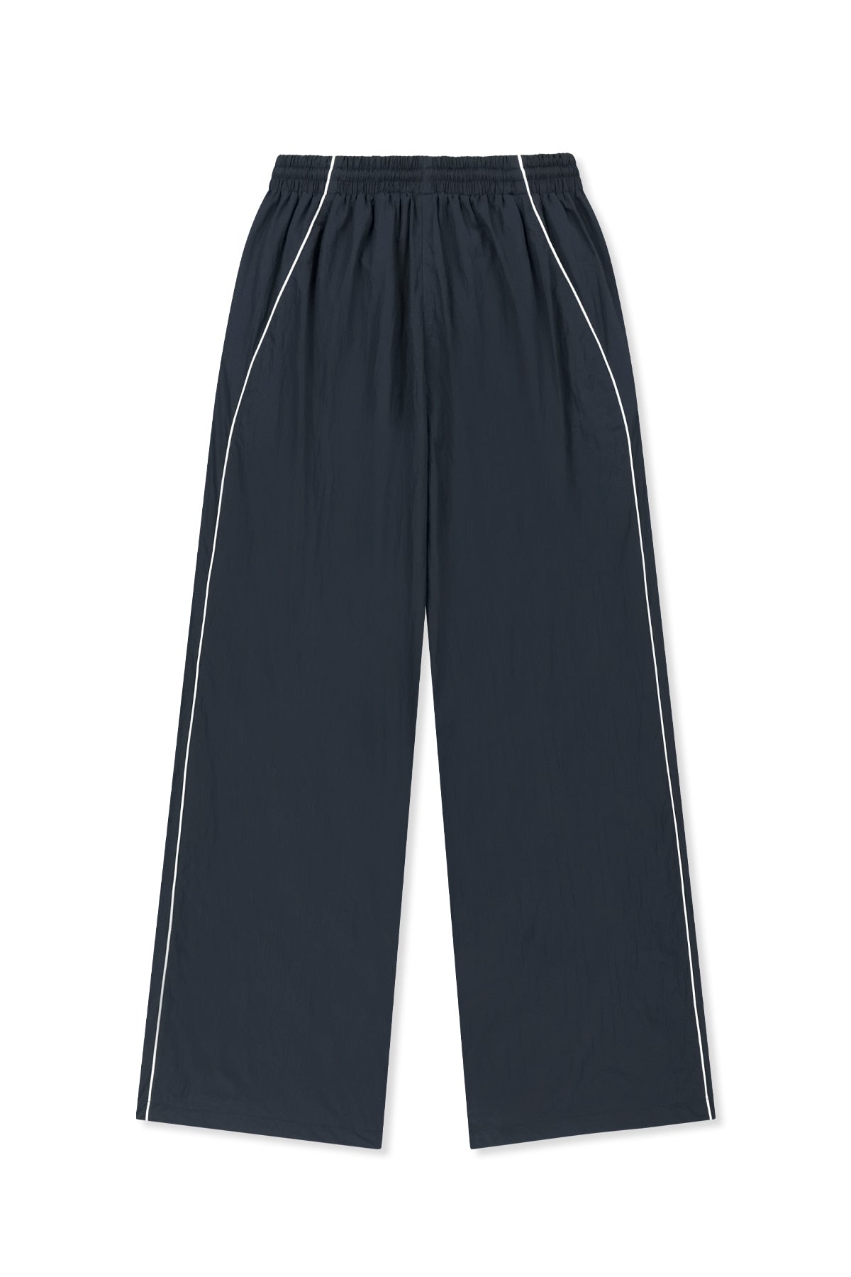 matinkim MATIN 16 LOGO TRACK PANTS IN NAVY