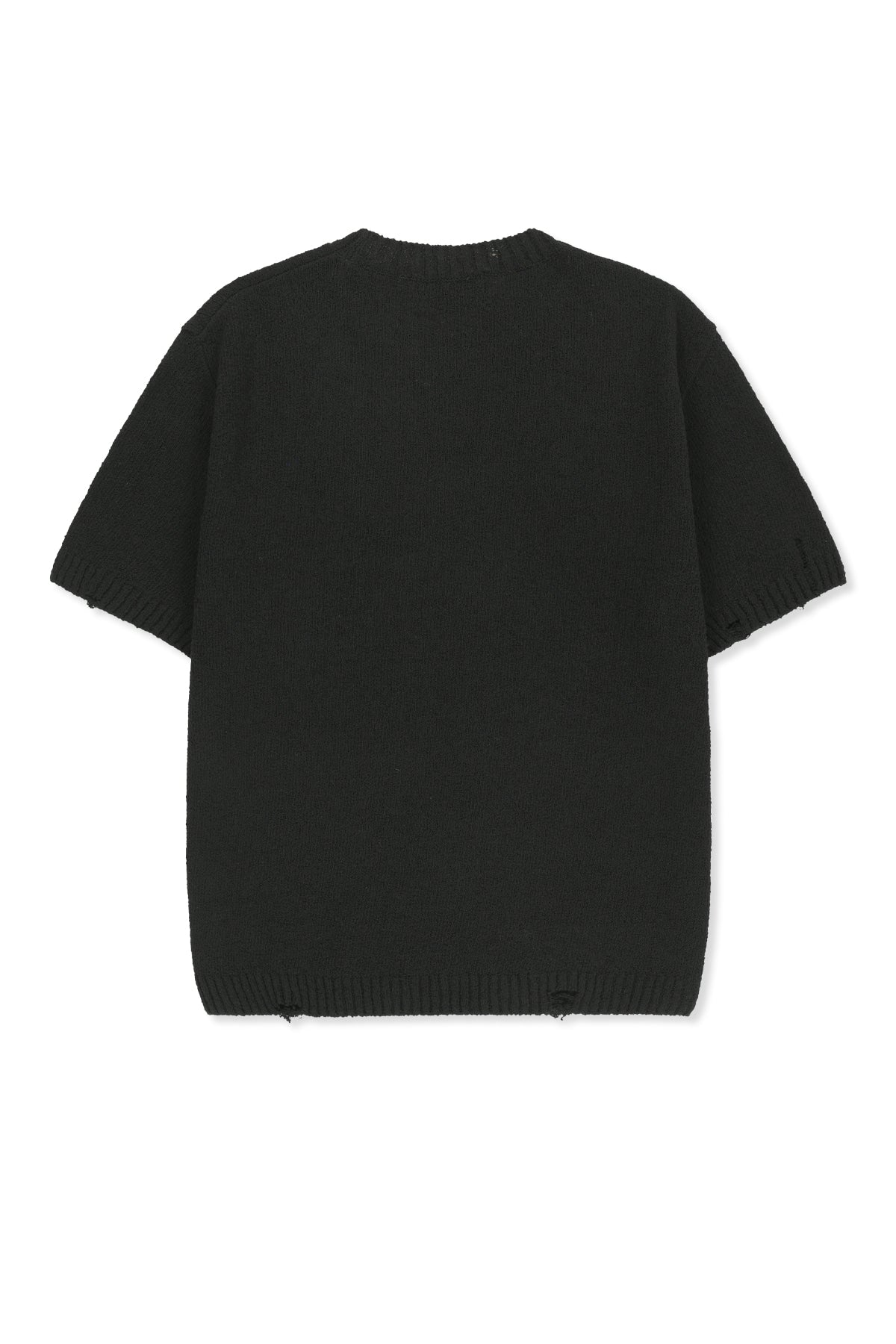matinkim HALF SLEEVE LOGO PULLOVER FOR MEN IN BLACK