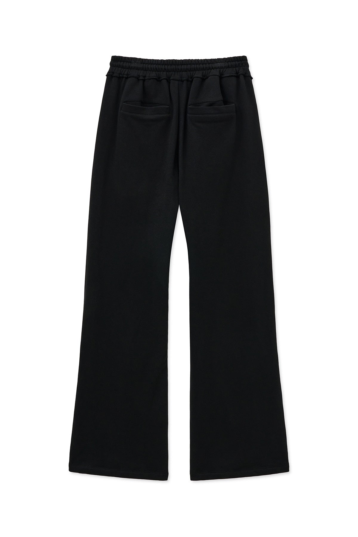 matinkim DRAWSTRING POINT SWEATPANTS IN BLACK
