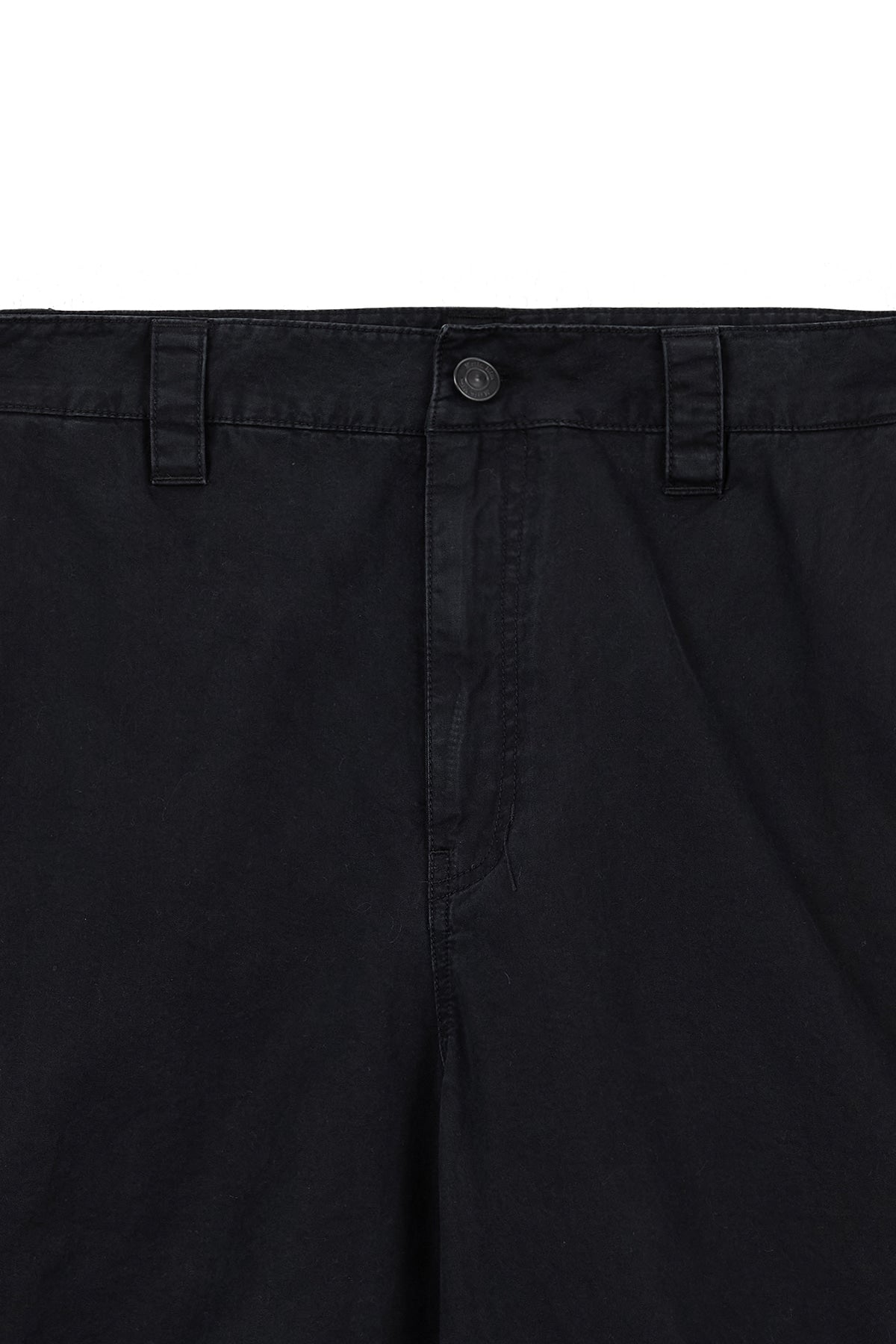 matinkim WASHED WIDE CARGO PANTS FOR MEN IN BLACK