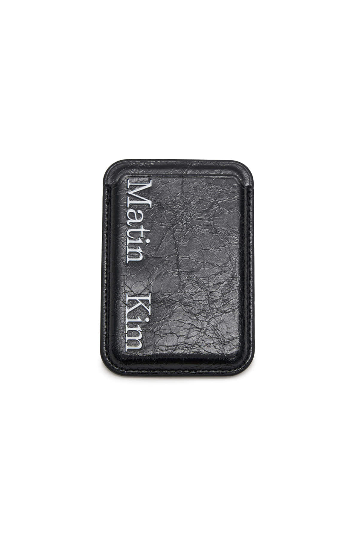 matinkim MATIN MAGNETIC CARD WALLET IN BLACK