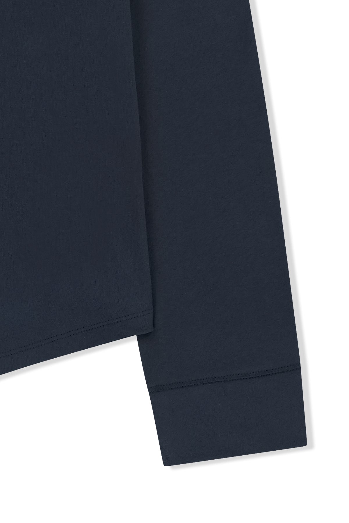 matinkim ASYMMETRIC BUTTON CLOSURE TOP IN NAVY