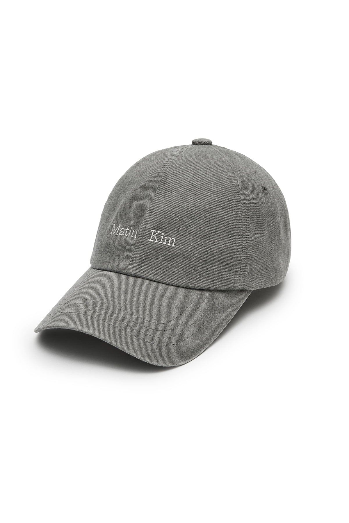matinkim MATIN MINI CLASSIC LOGO BALL CAP IN LIGHT KHAKI