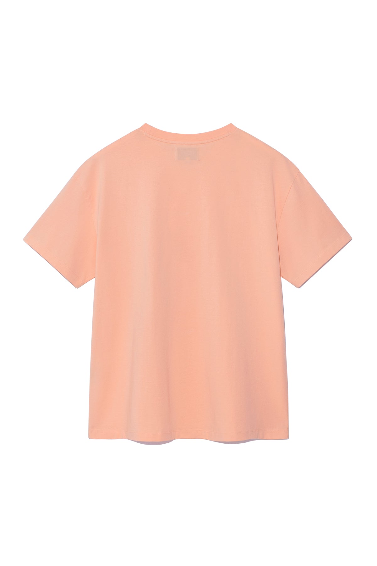 matinkim PAIRING LOGO PRINTING TOP FOR WOMEN IN PEACH