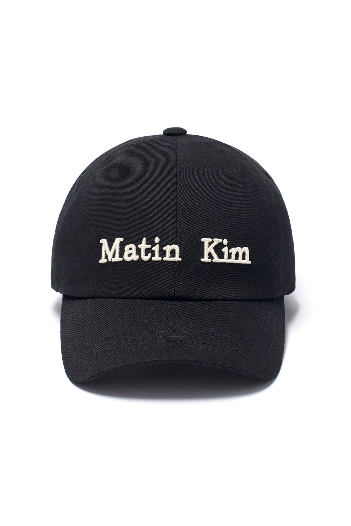 matinkim MATIN CLASSIC LOGO BALL CAP IN BLACK