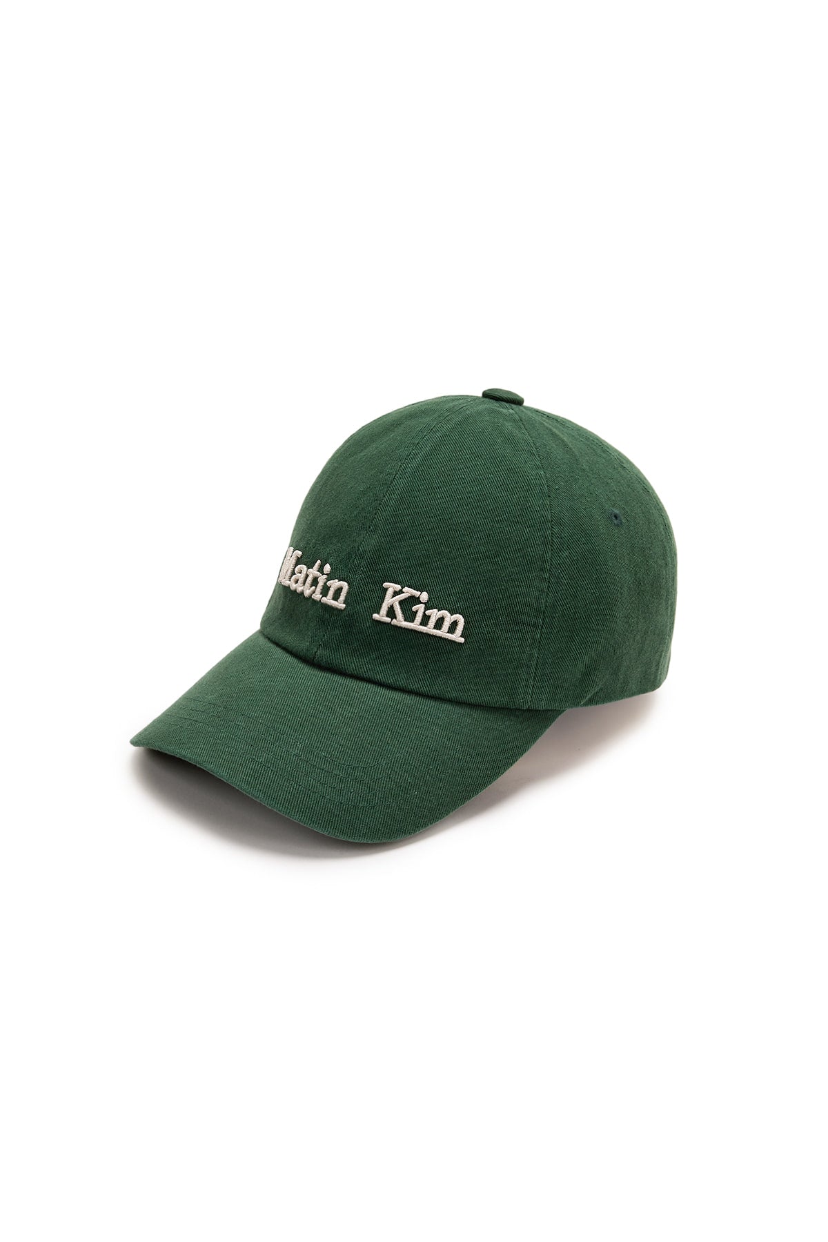 matinkim MATIN DUSTY CLASSIC LOGO BALL CAP IN GREEN