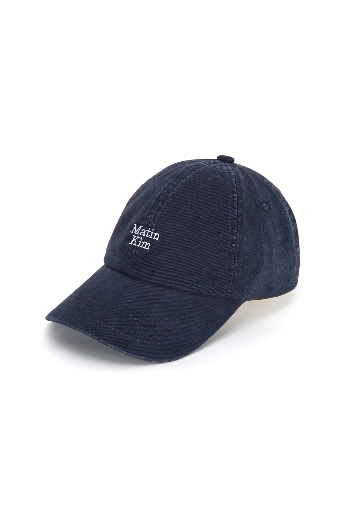 matinkim MATIN MINI LOGO BALL CAP IN NAVY