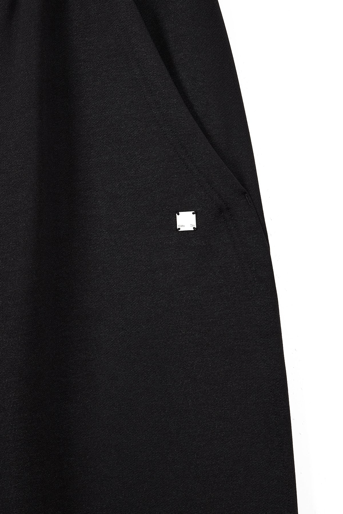 matinkim BACK POCKET GLITTER SWEATPANTS FOR MEN IN BLACK