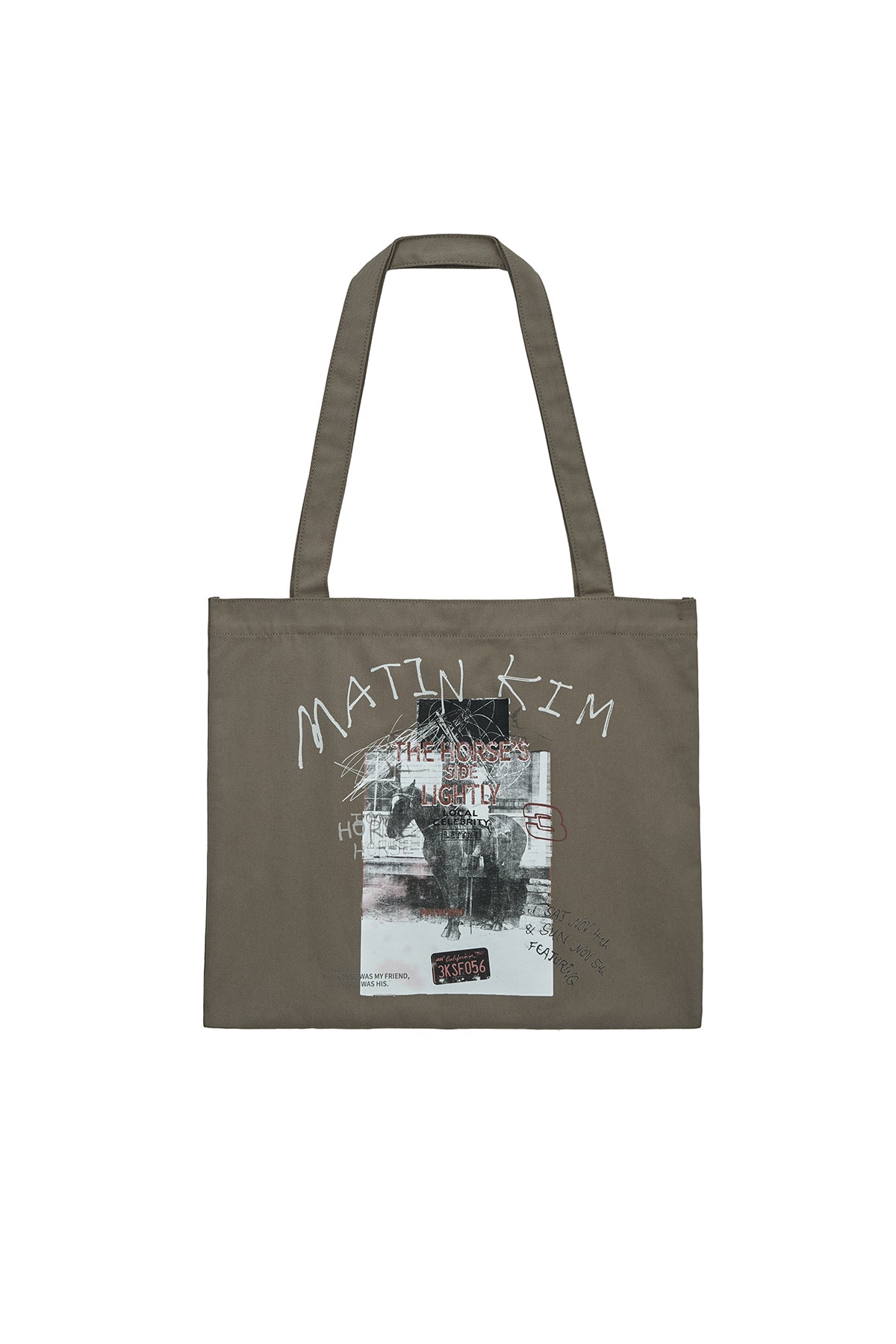 matinkim MATIN LNY 26 ECO BAG IN KHAKI