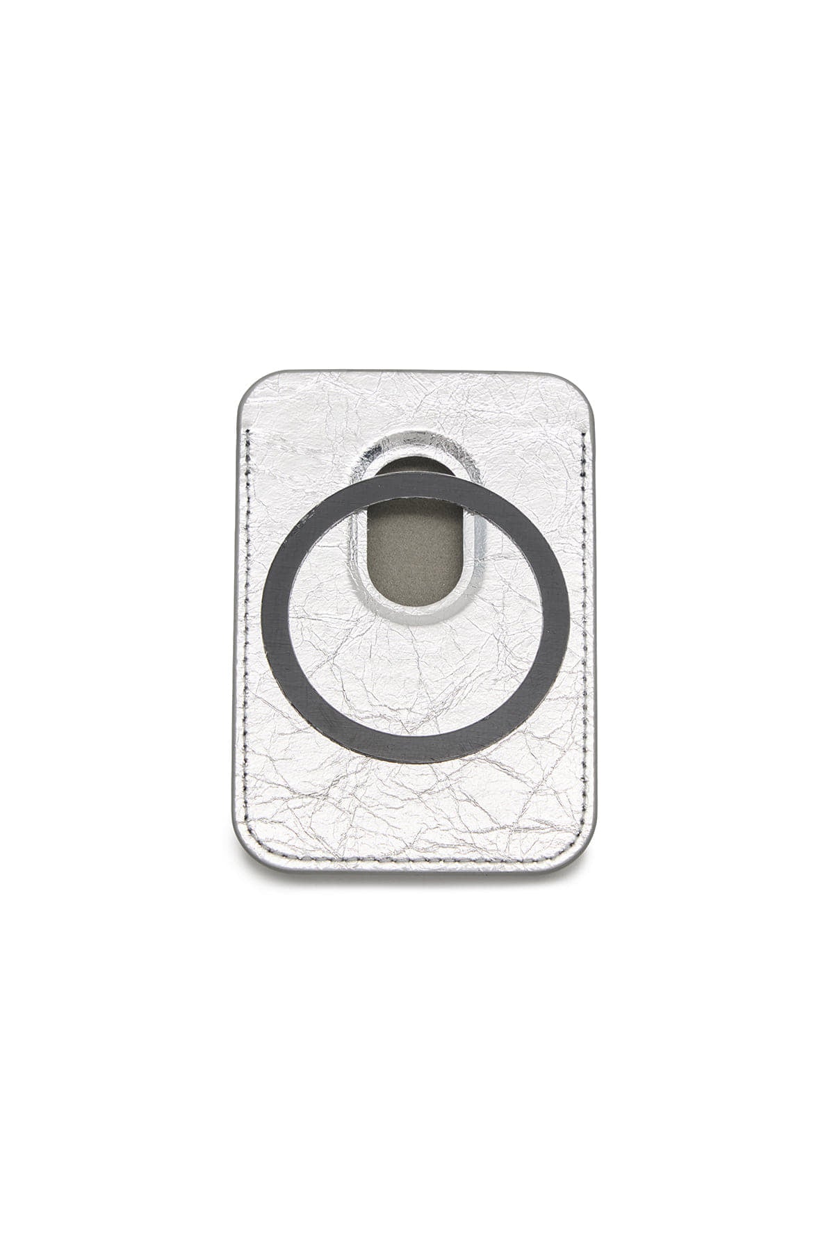 matinkim MATIN MAGNETIC CARD WALLET IN SILVER