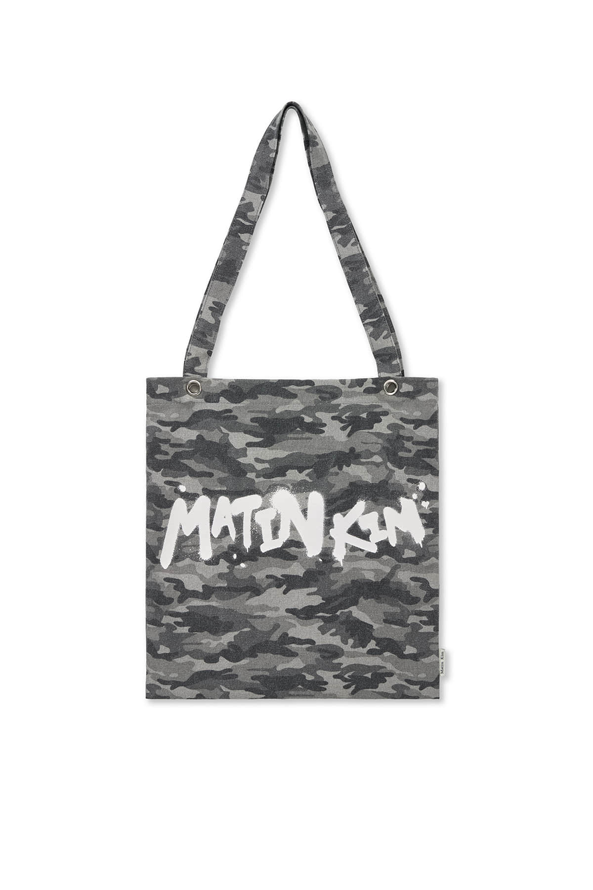 matinkim MATIN CAMOUFLAGE ECOBAG IN GREY