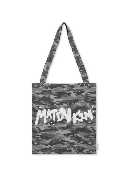 matinkim MATIN CAMOUFLAGE ECOBAG IN GREY