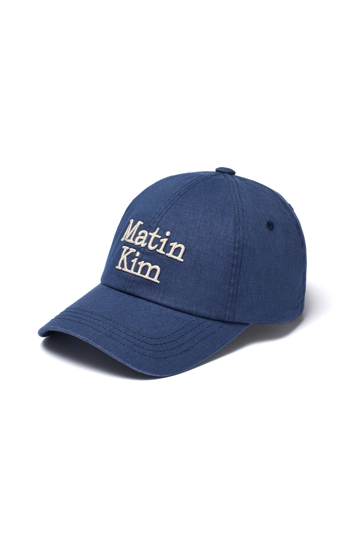 matinkim MATIN VOLUME LOGO BALL CAP IN NAVY