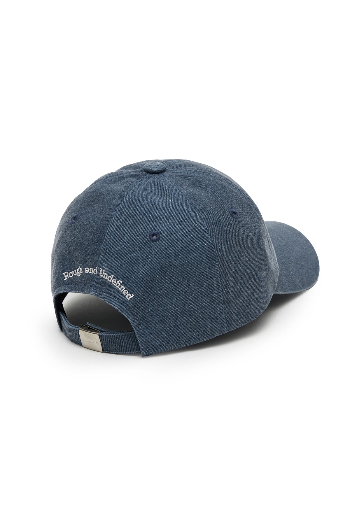 matinkim MATIN MINI CLASSIC LOGO BALL CAP IN SMOKE BLUE