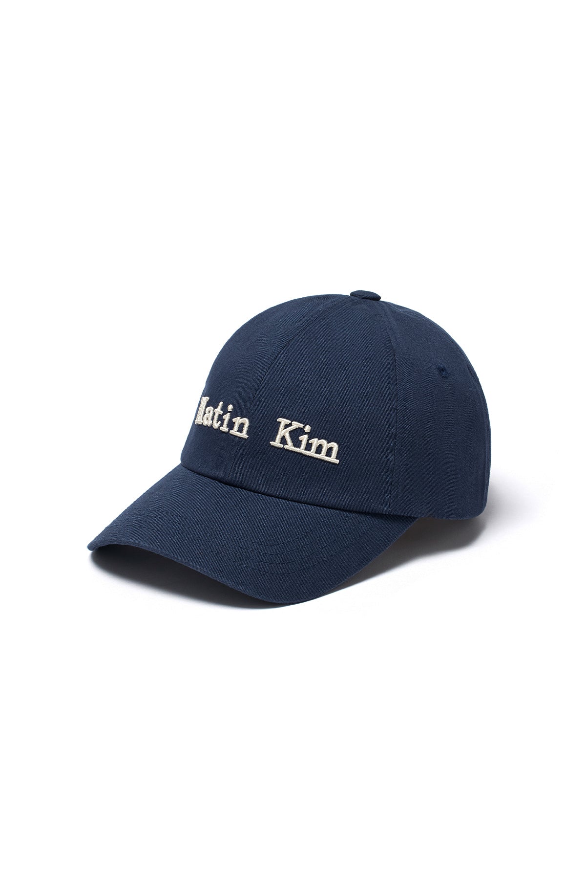 matinkim MATIN CLASSIC LOGO BALL CAP IN NAVY