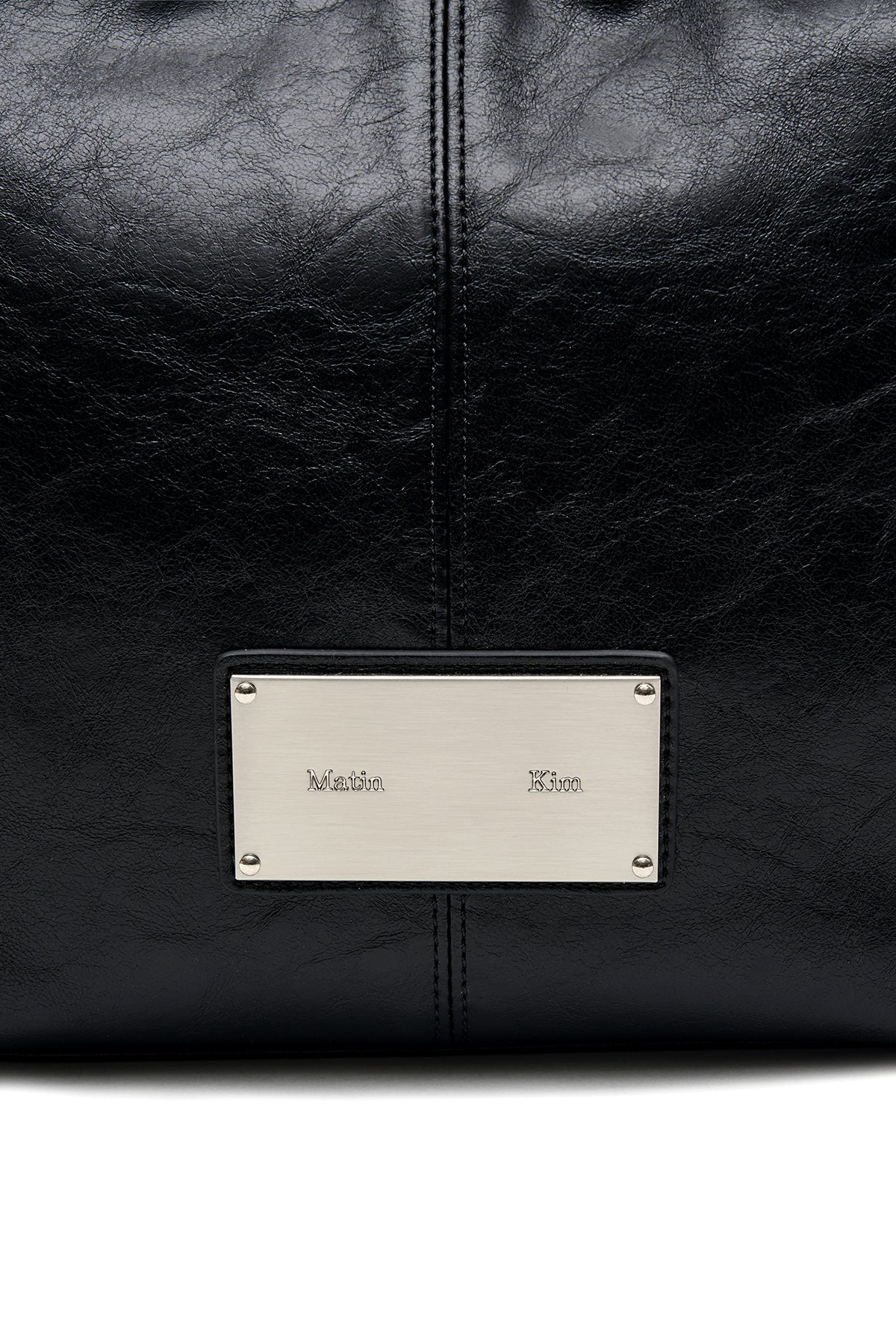 matinkim MATIN STUD POINT SMALL SHOULDER BAG IN BLACK