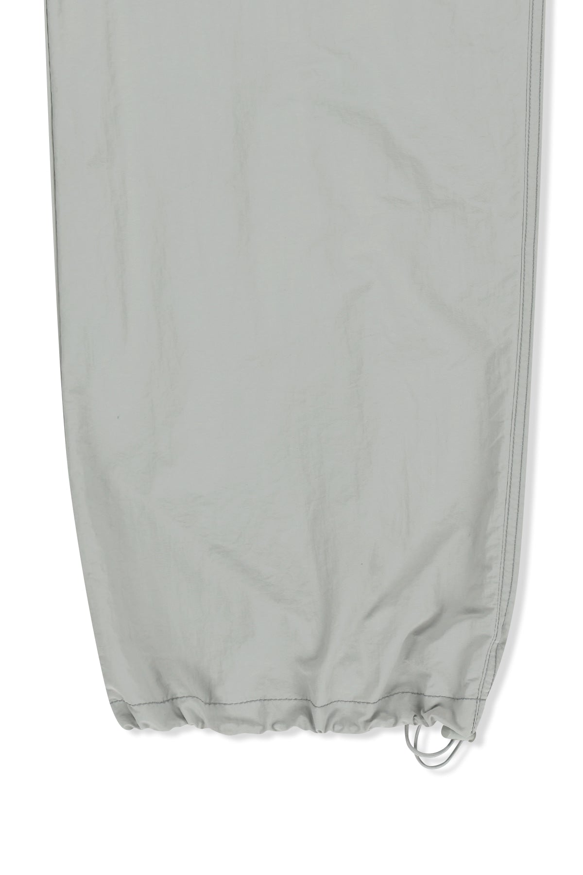 matinkim MULTI PANEL PARACHUTE PANTS IN LIGHT GREY