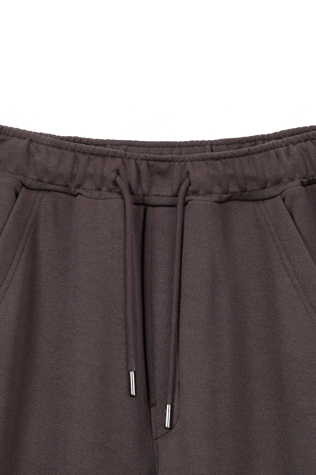 matinkim BACK POCKET GLITTER SWEATPANTS FOR WOMEN IN BROWN