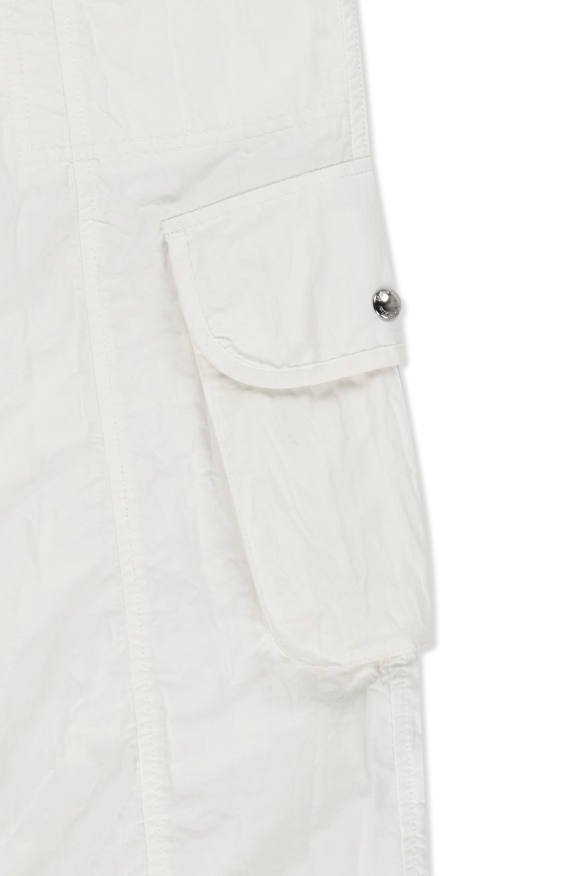 matinkim CRINKLE CAPRI PANTS IN WHITE