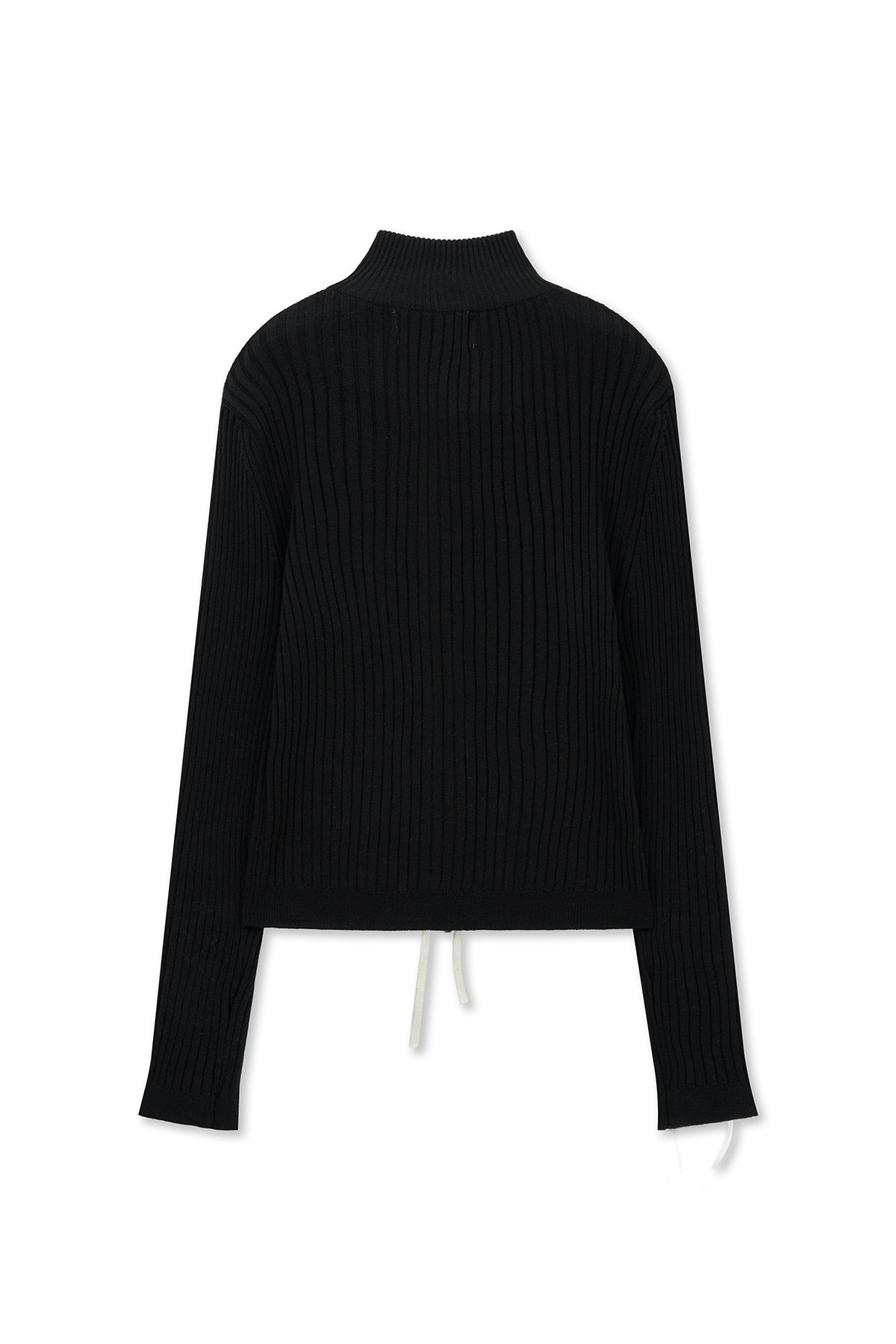 matinkim HANDCRAFT SLIM FIT CARDIGAN IN BLACK