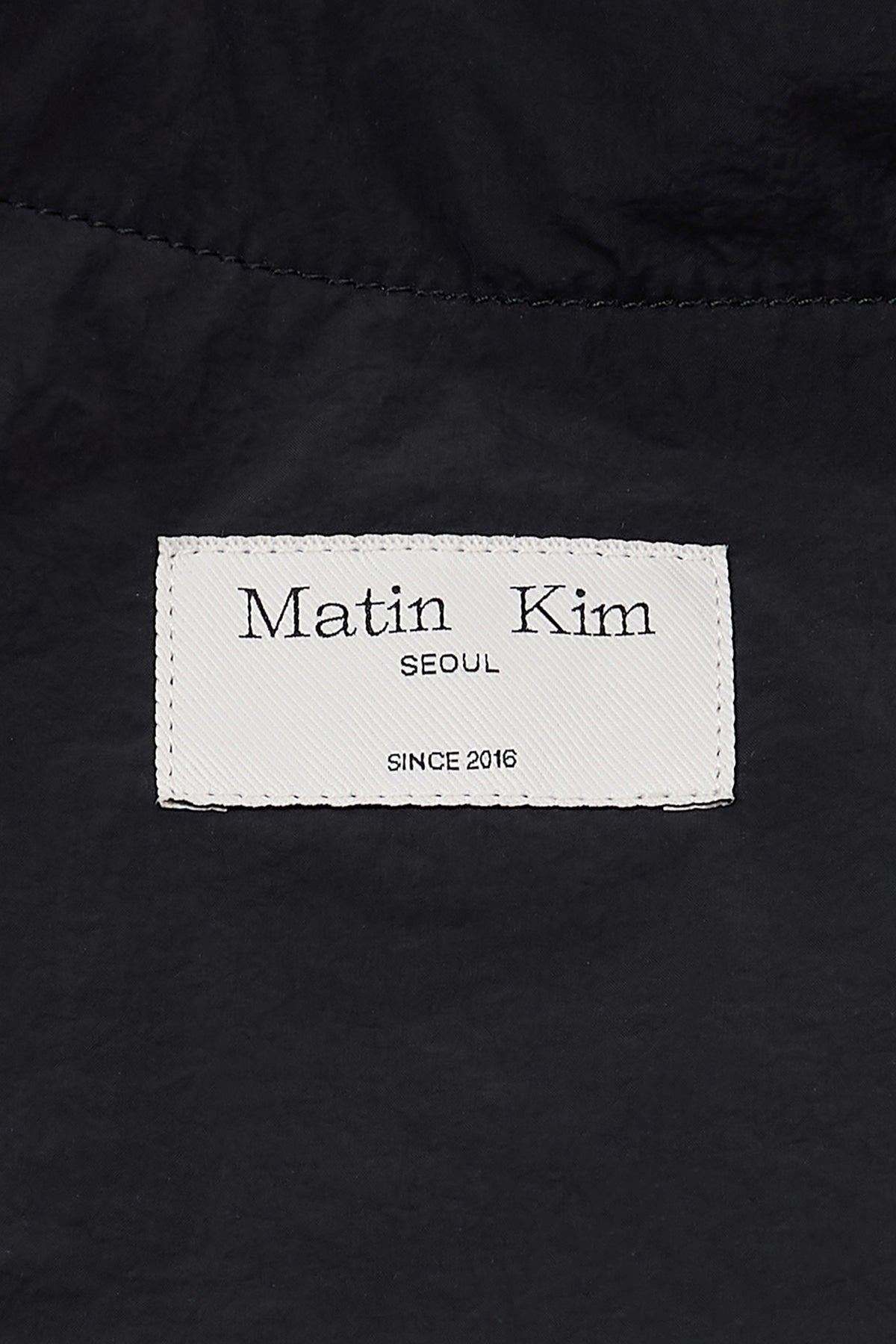 matinkim MATIN CRISP BIG ECOBAG IN BLACK