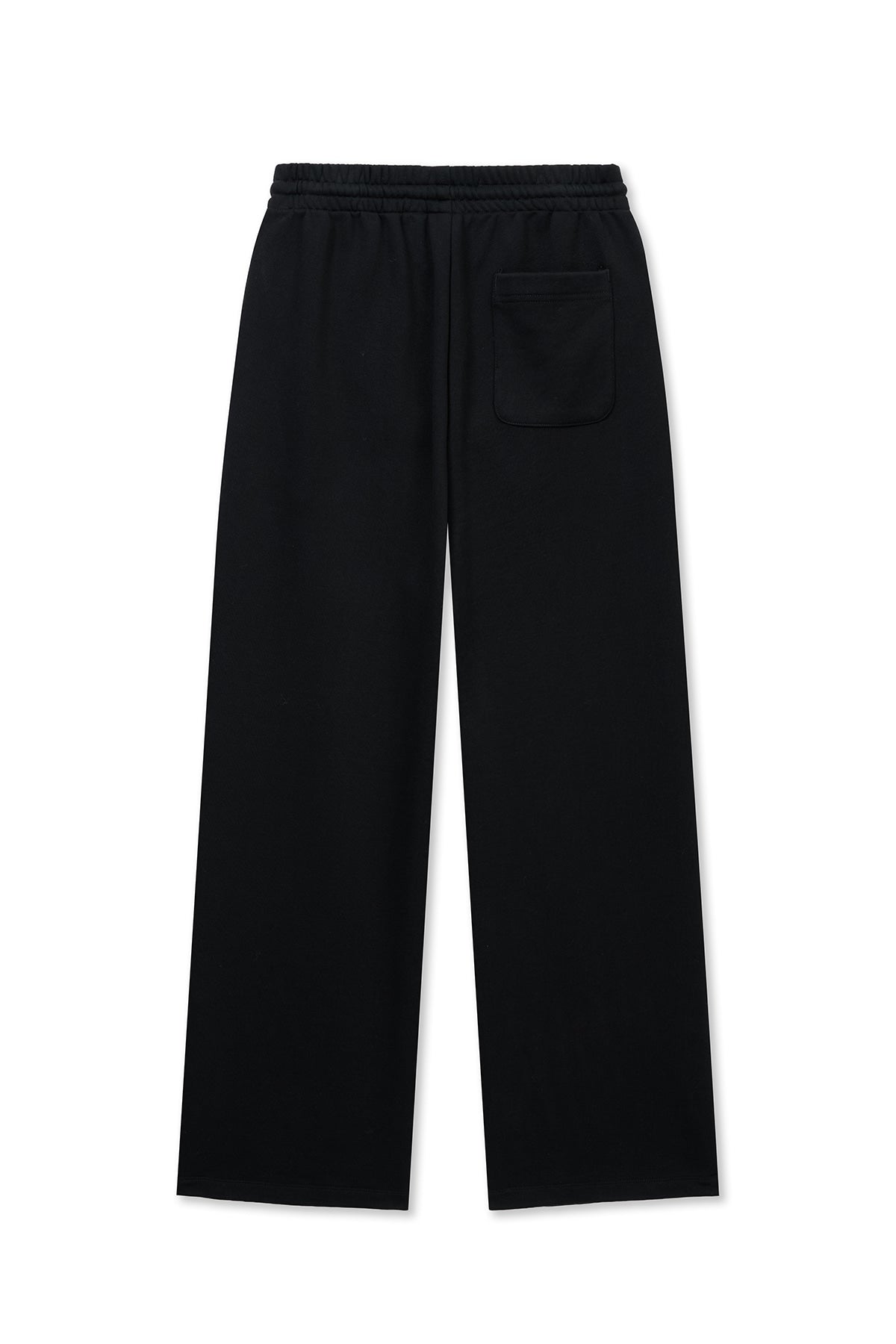 matinkim ESSENTIAL LOGO SWEATPANTS IN BLACK