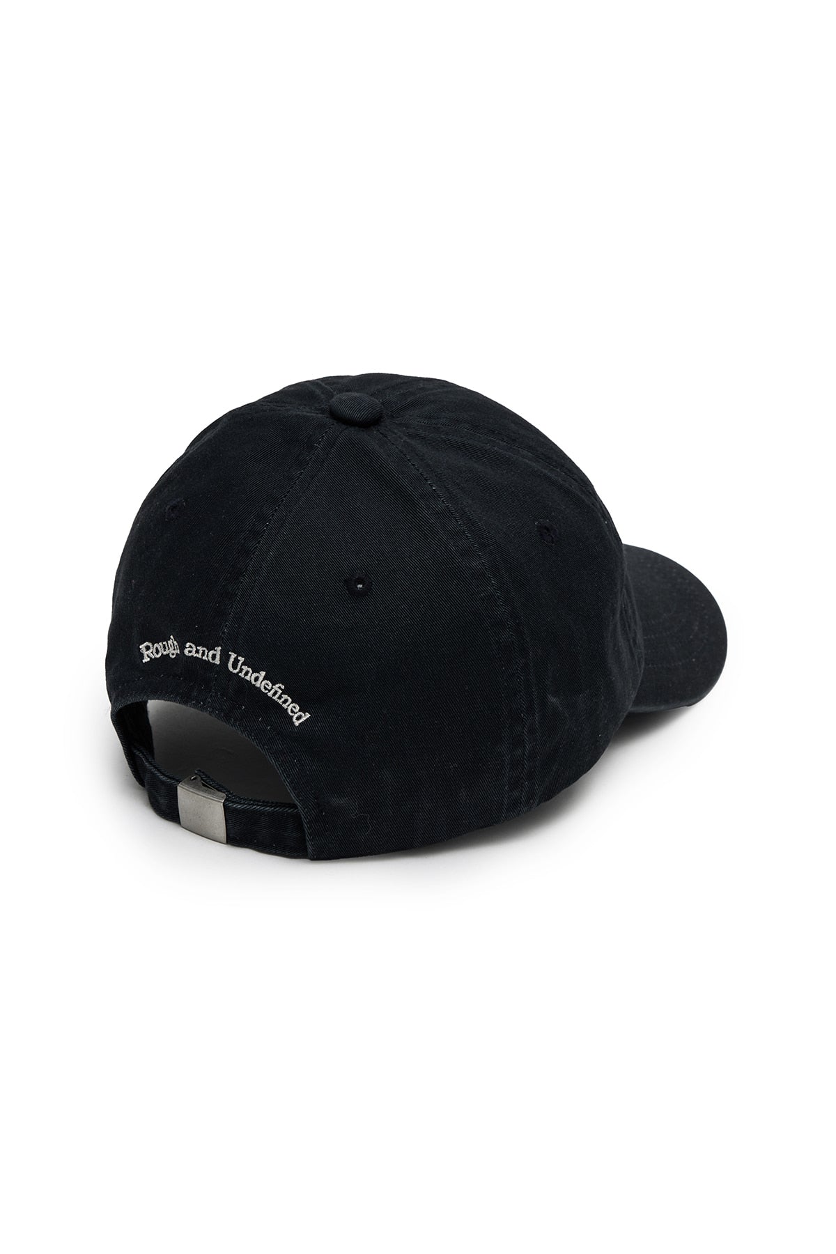matinkim MATIN BLOCK LOGO BALL CAP IN DARK NAVY