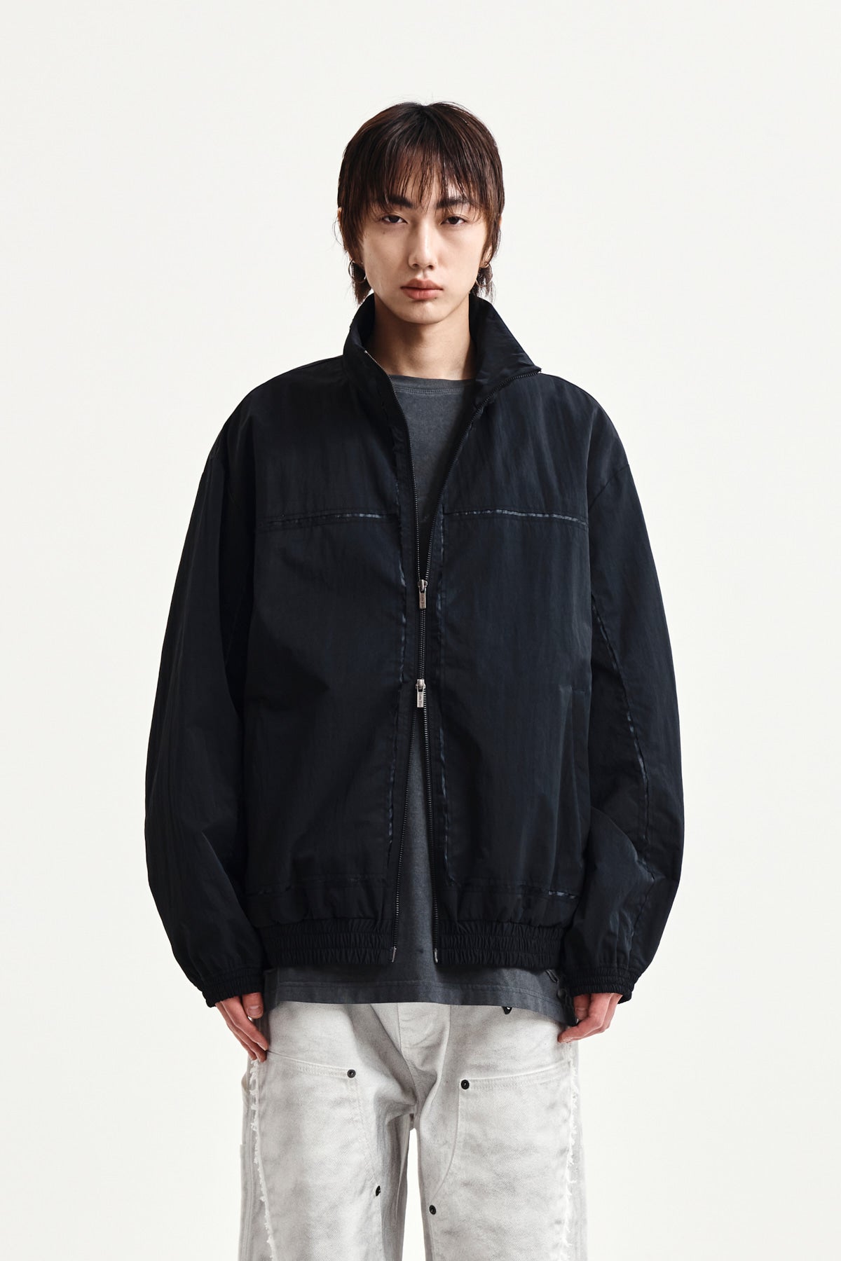 matinkim EMBROIDERY BACK LOGO JUMPER IN BLACK