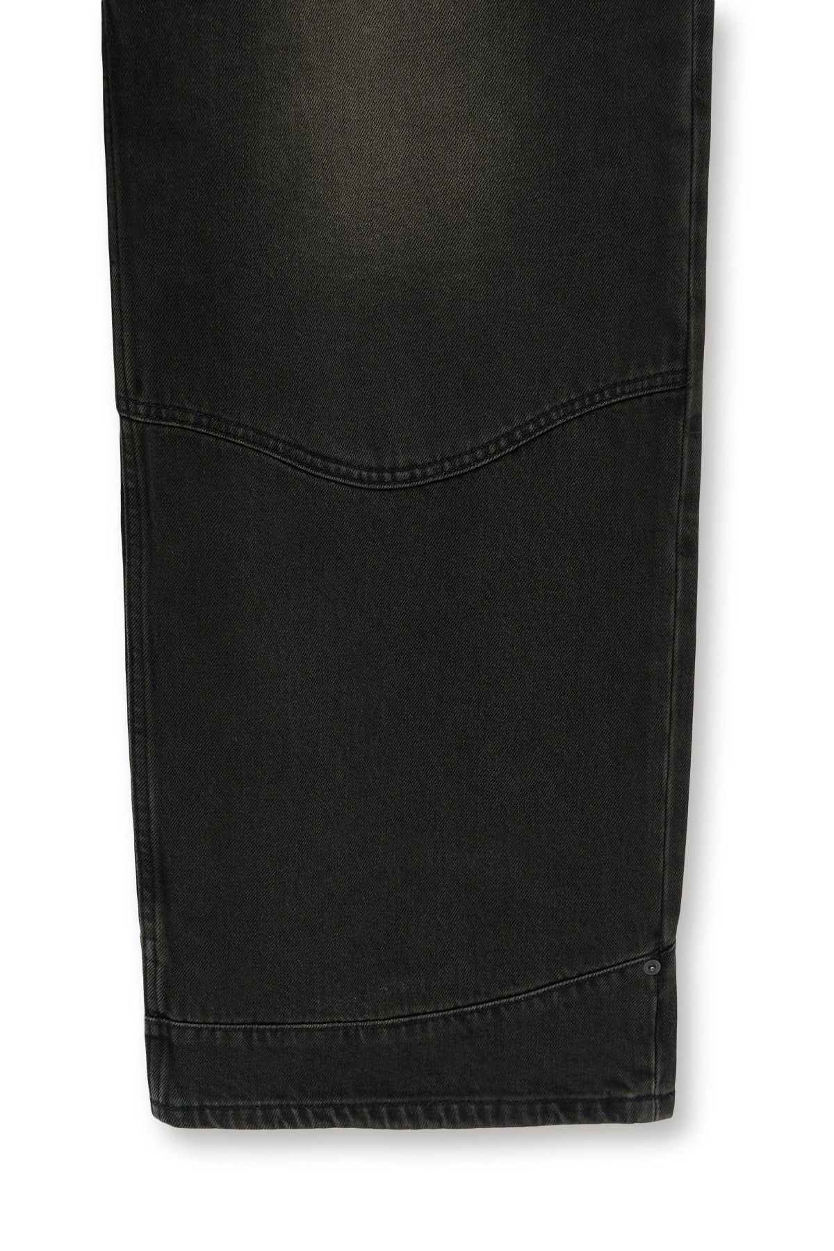 matinkim WESTERN DETAIL DENIM PANTS FOR MEN IN BLACK