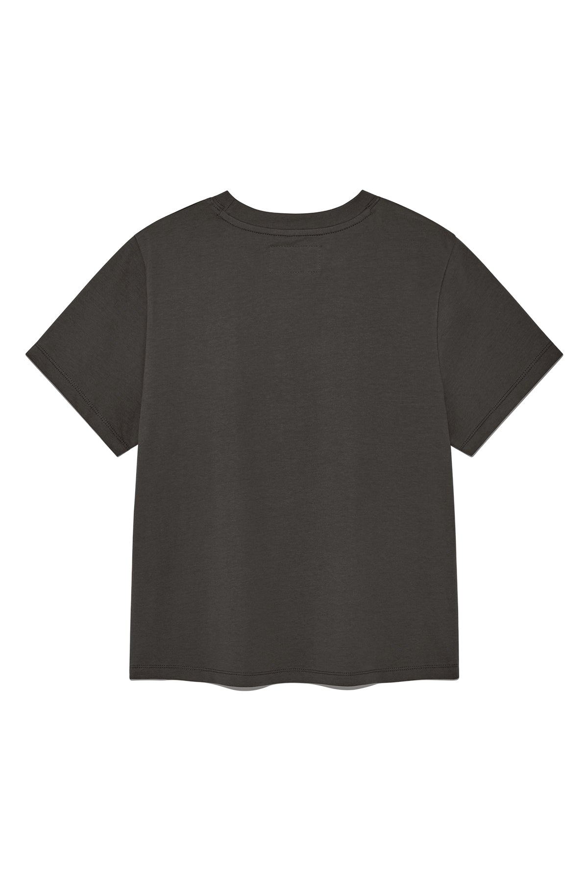 matinkim STICKER GRAPHIC LOGO TOP IN CHARCOAL