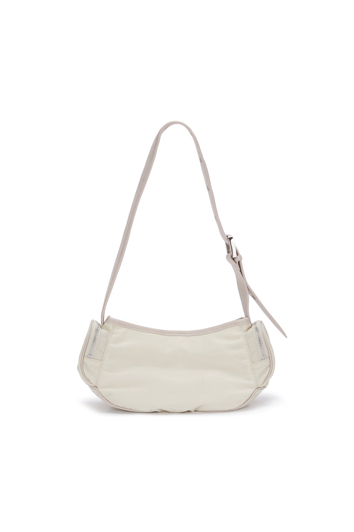 matinkim MADELEINE ROUND BAG IN LIGHT BEIGE