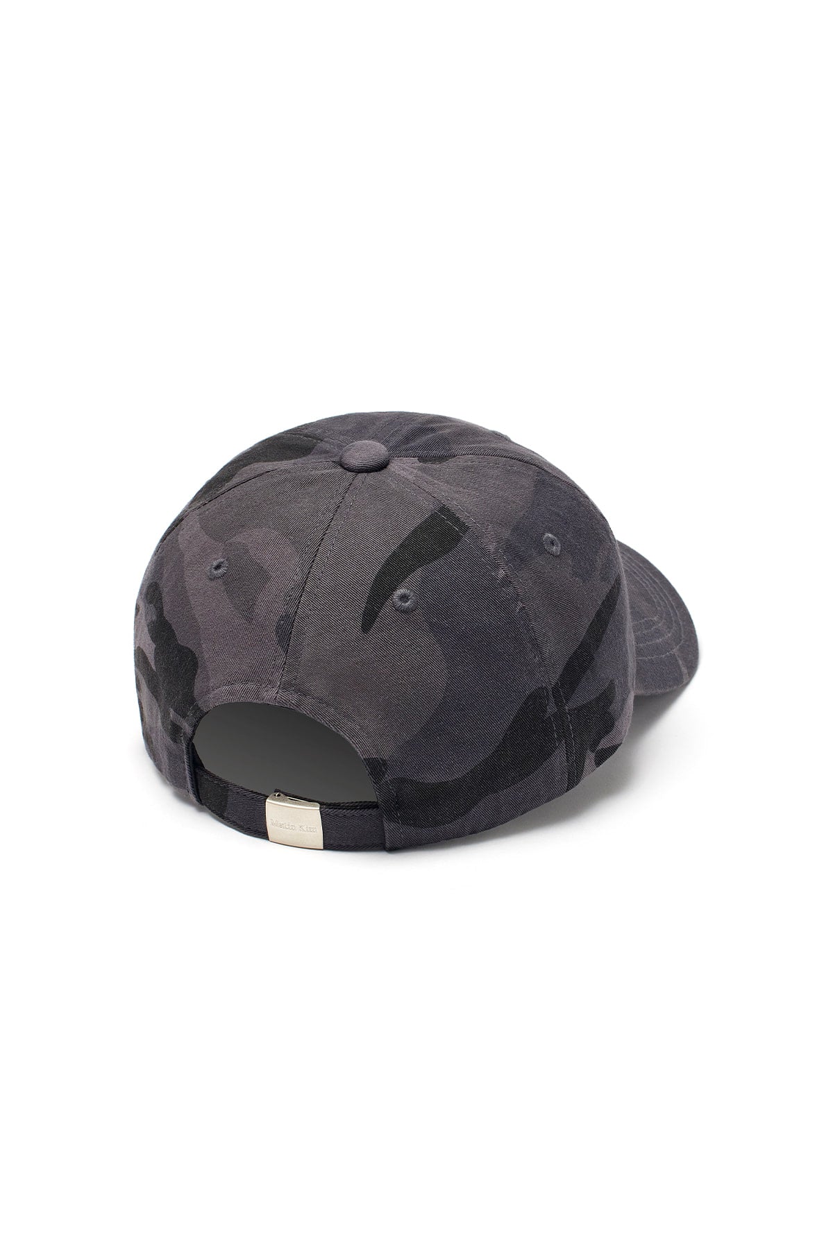 matinkim CAMOUFLAGE LOGO BALL CAP IN CHARCOAL