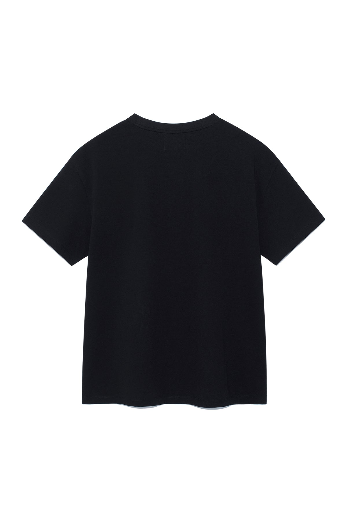 matinkim PAIRING LOGO PRINTING TOP FOR WOMEN IN BLACK