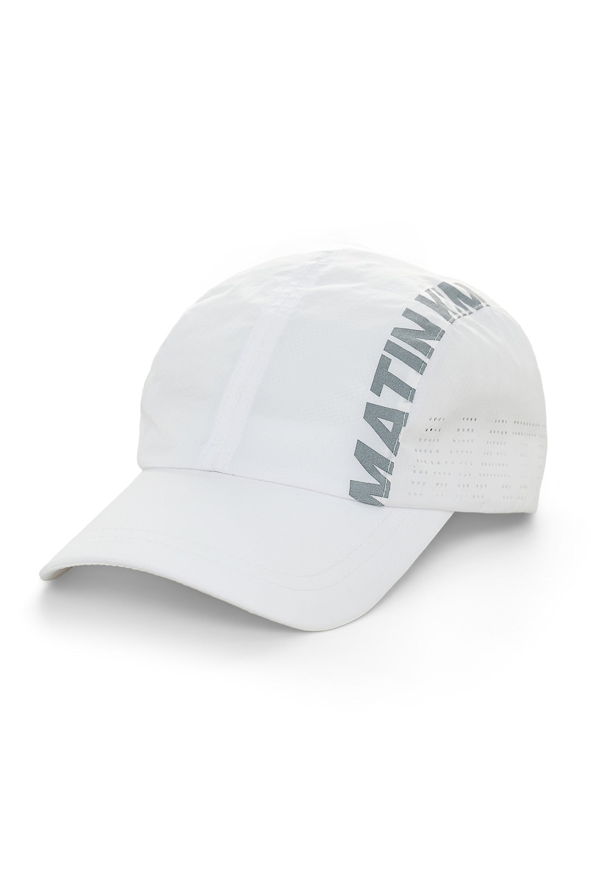 matinkim MESH LOGO SPORTY CAP IN WHITE