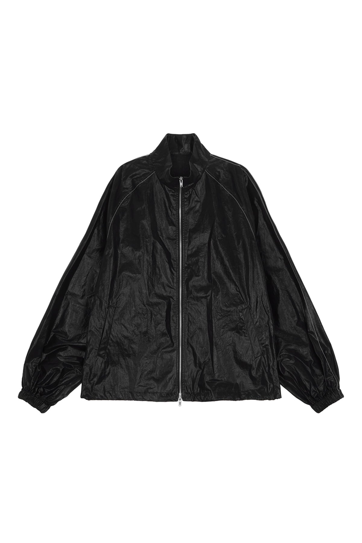 matinkim MATIN KIM LOGO COATING JUMPER FOR MEN IN BLACK
