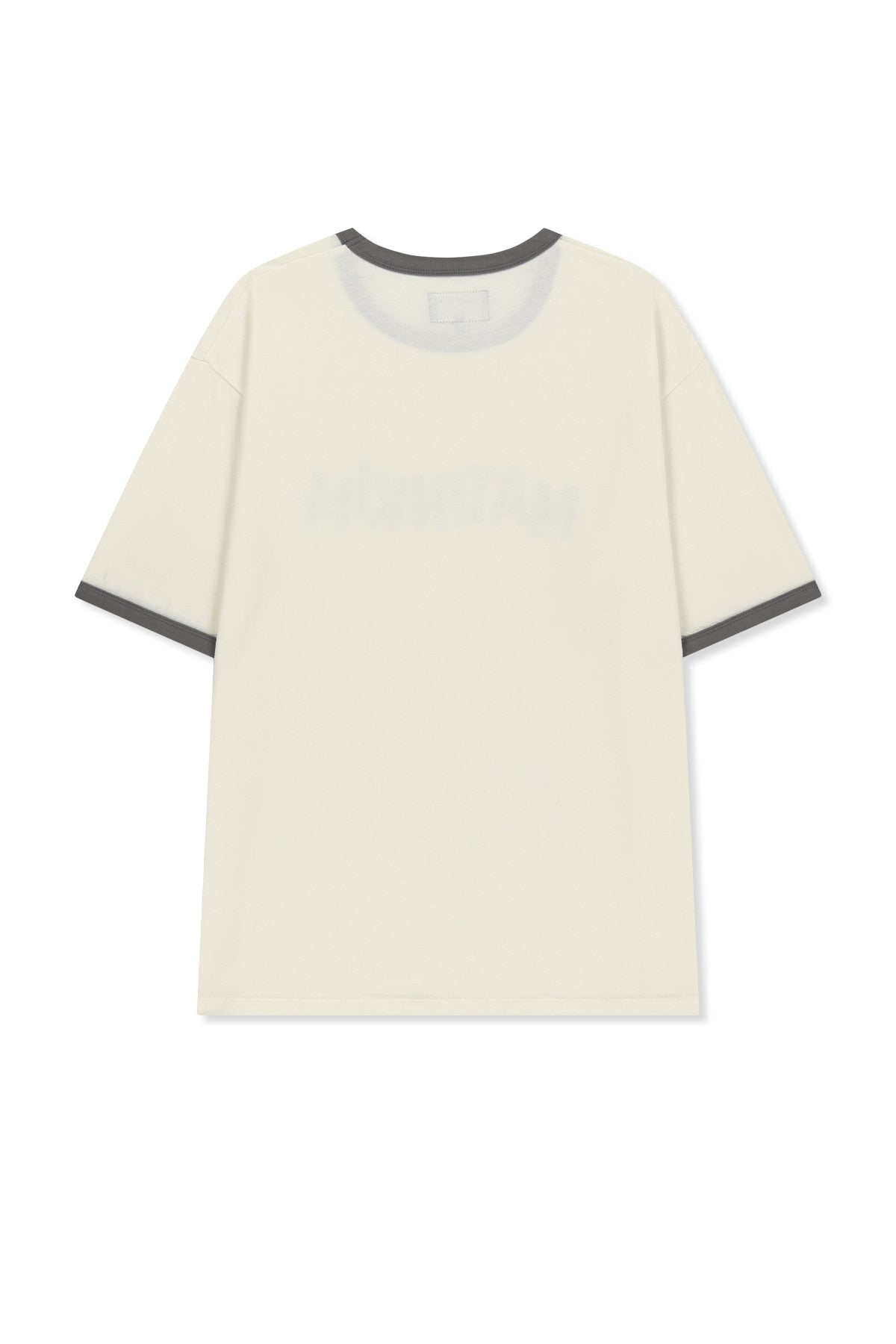 matinkim MATIN LOGO RINGER TOP FOR MEN IN CREAM
