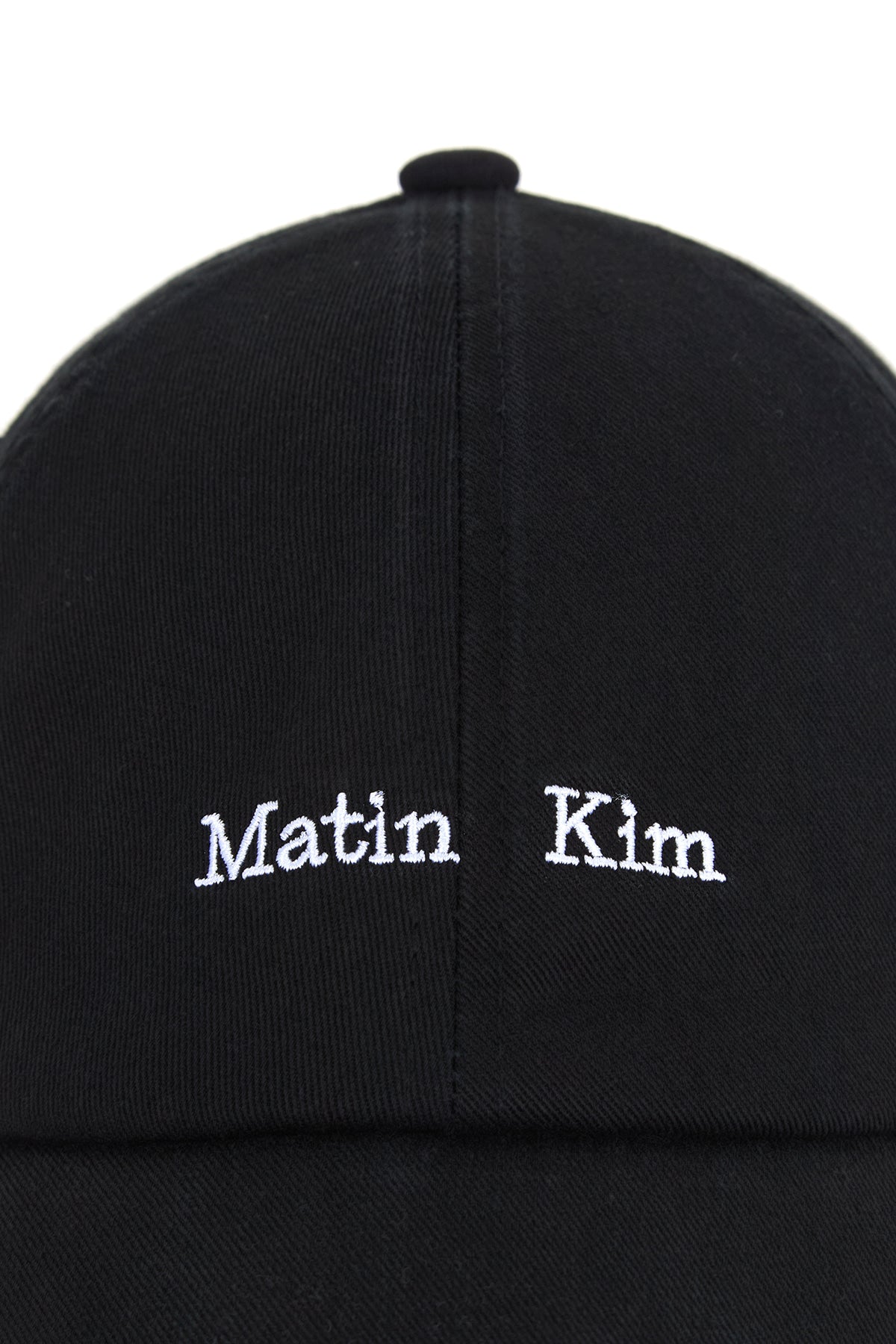 matinkim MATIN MINI CLASSIC LOGO BALL CAP IN BLACK