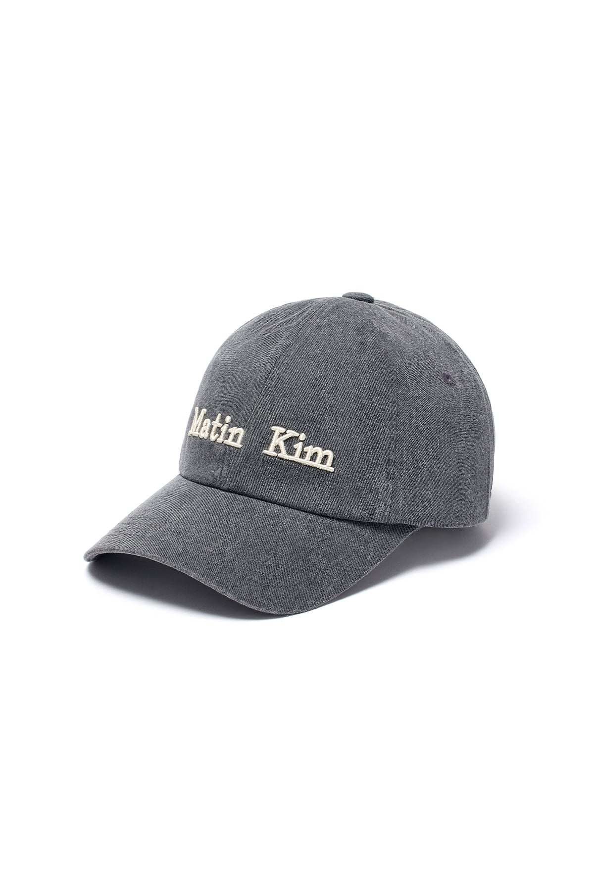matinkim MATIN CLASSIC LOGO BALL CAP IN GREY