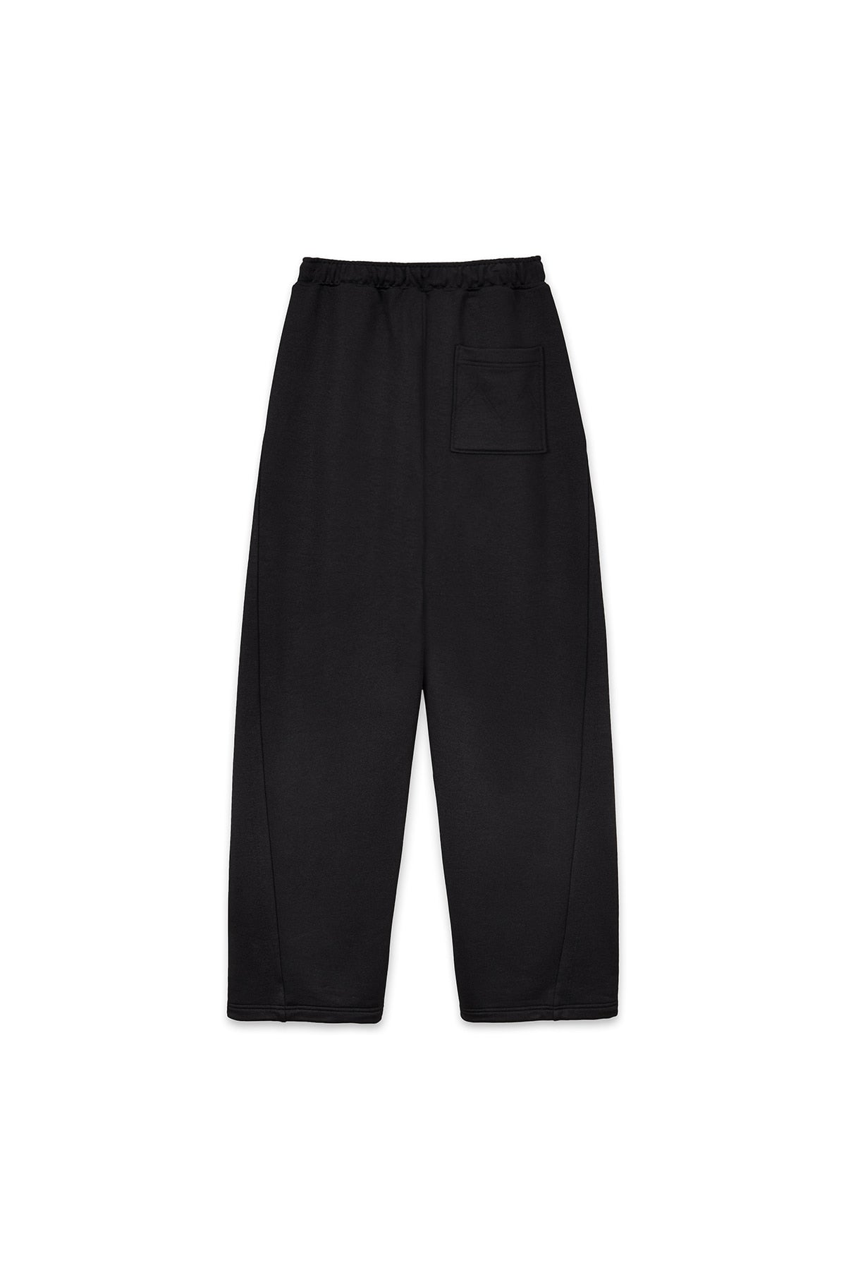 matinkim BACK POCKET GLITTER SWEATPANTS FOR WOMEN IN BLACK