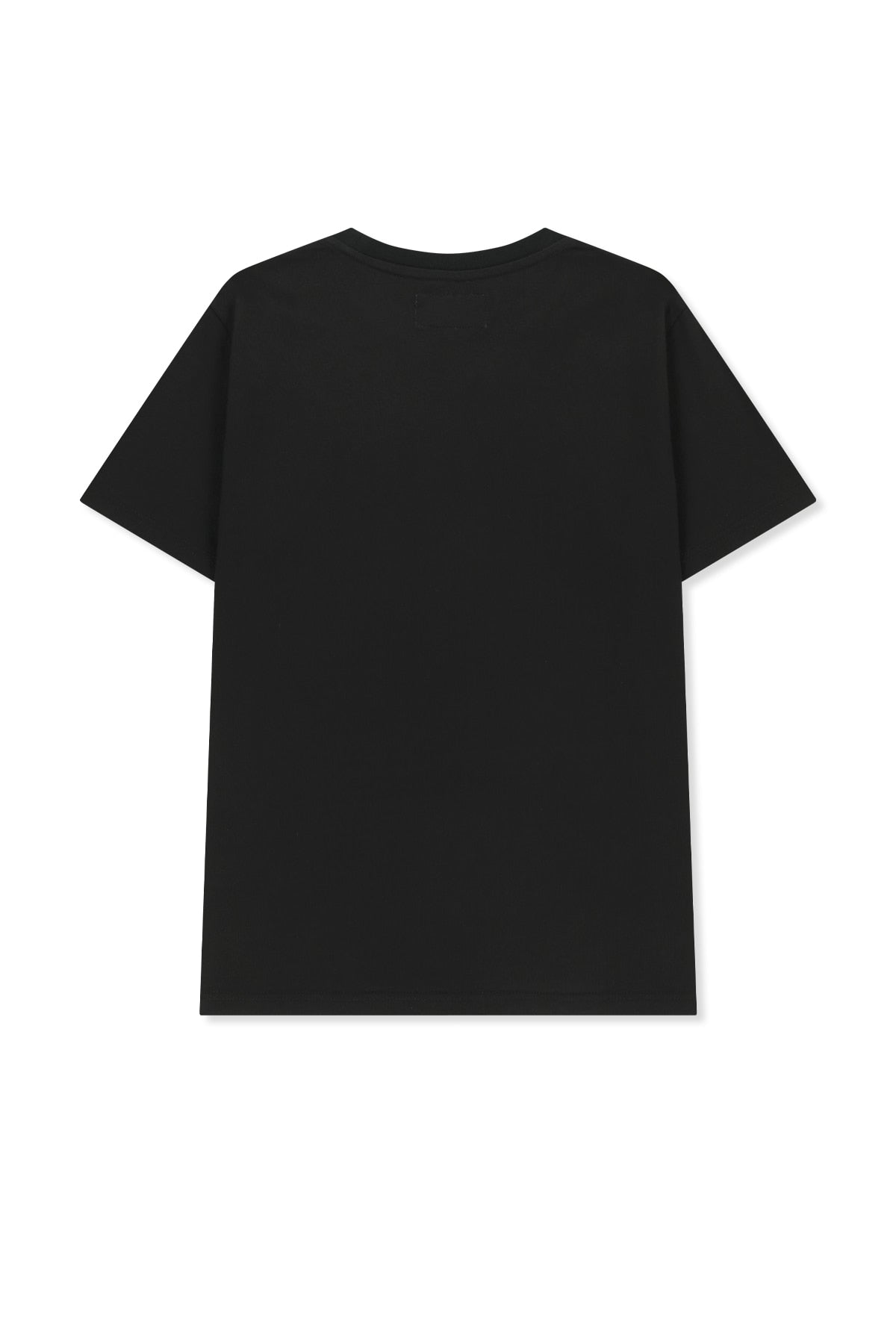 matinkim APPLIQUE FELT LOGO TOP IN BLACK