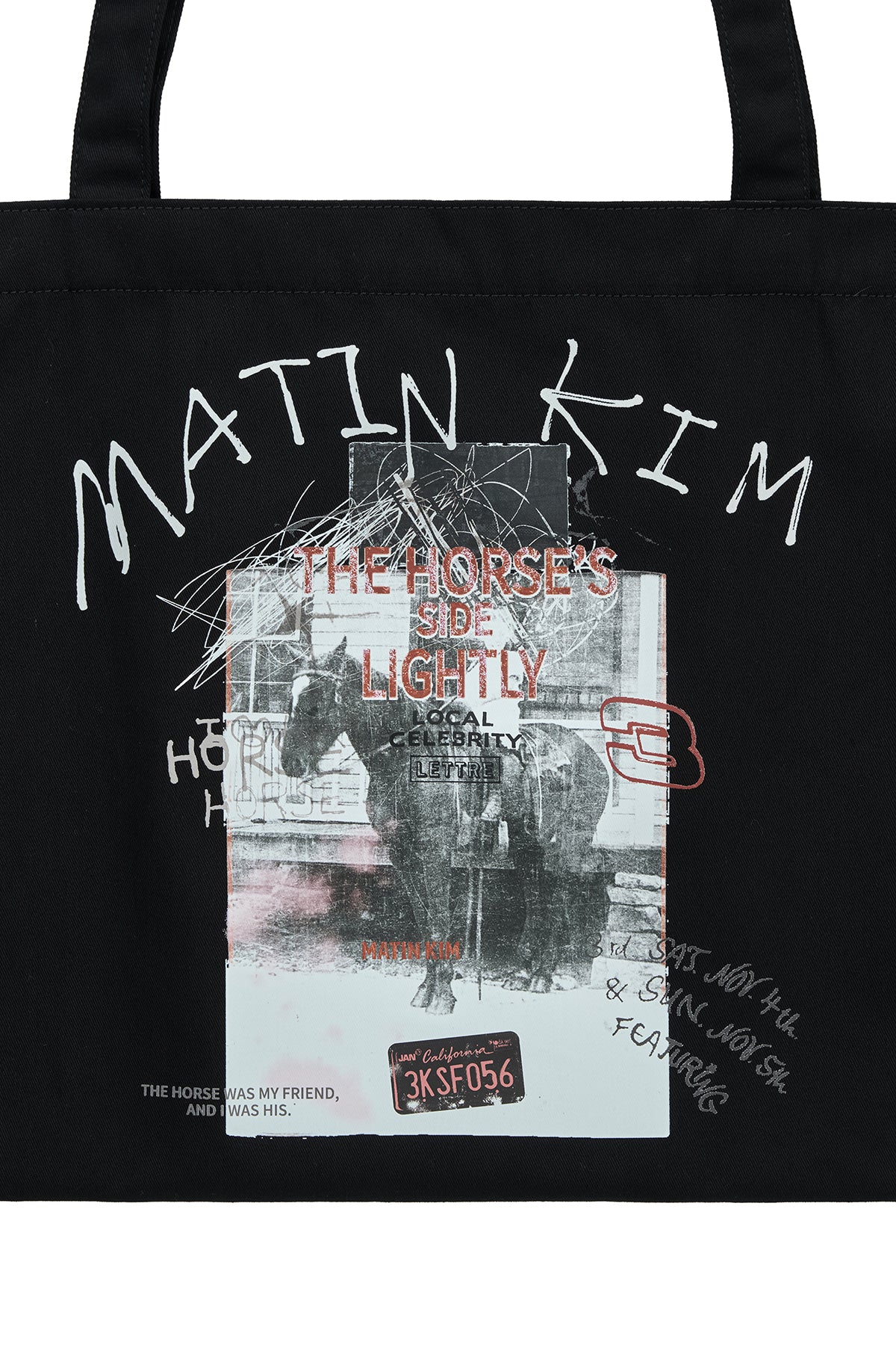 matinkim MATIN LNY 26 ECO BAG IN BLACK