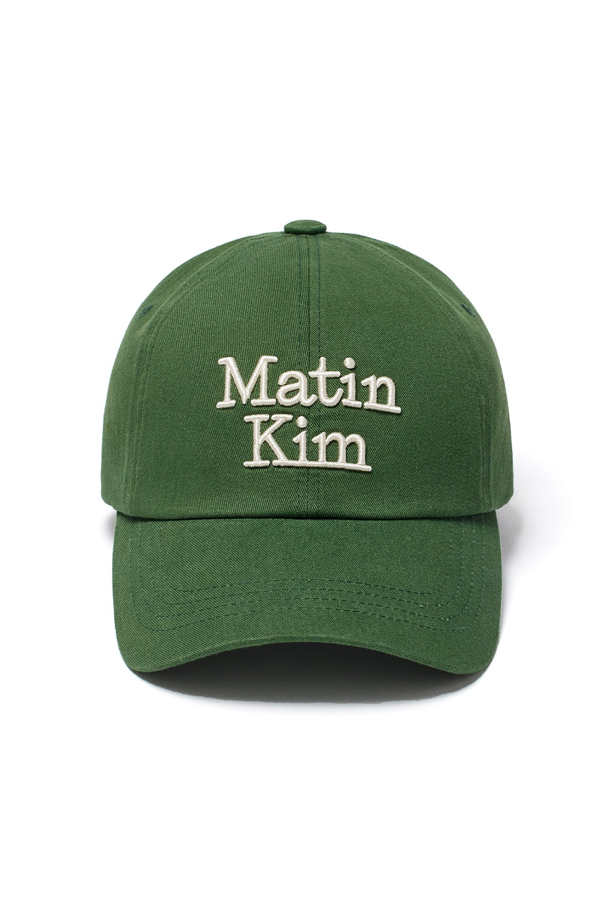 matinkim MATIN VOLUME LOGO BALL CAP IN GREEN