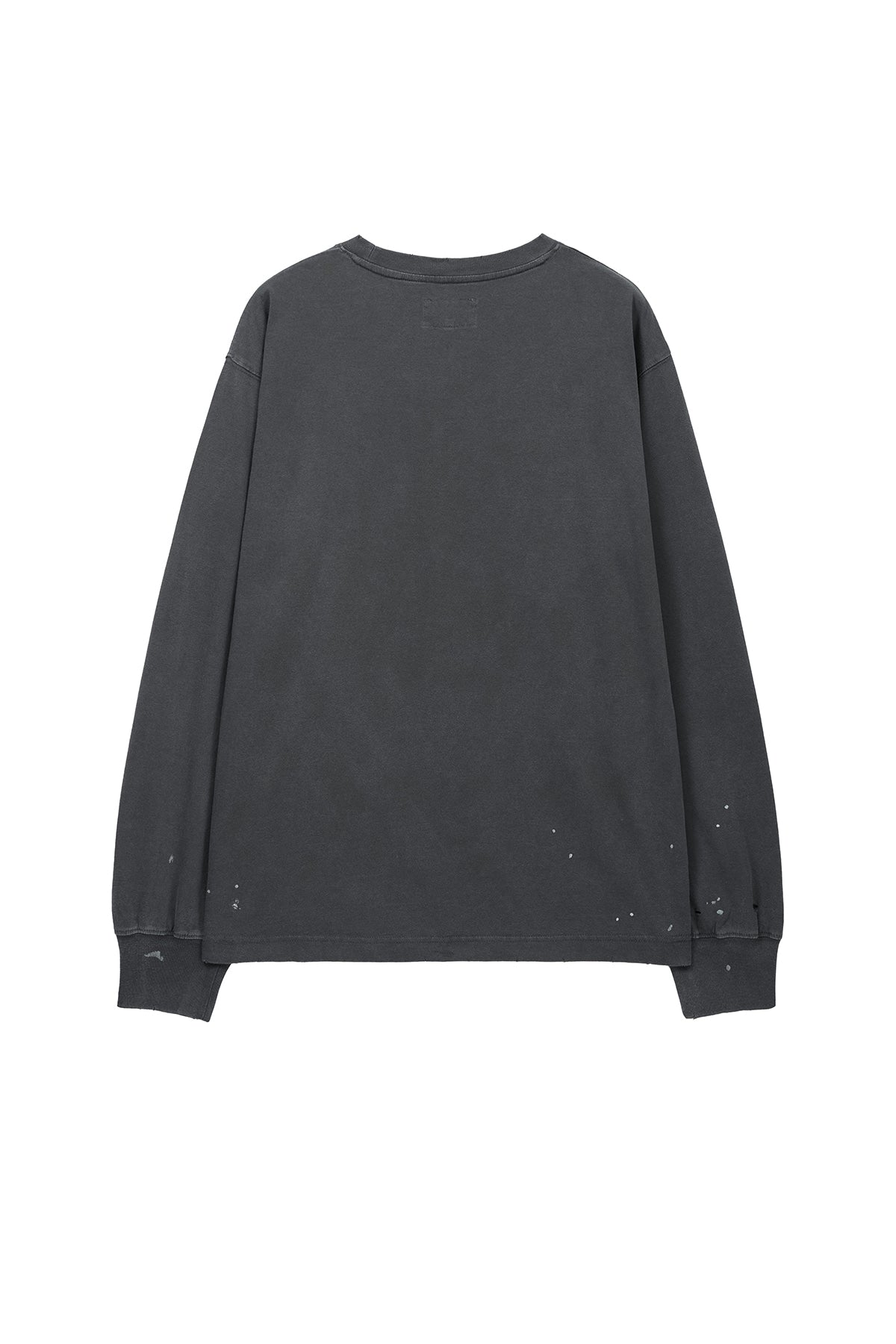 matinkim VINTAGE WASHED LOGO TOP IN CHARCOAL