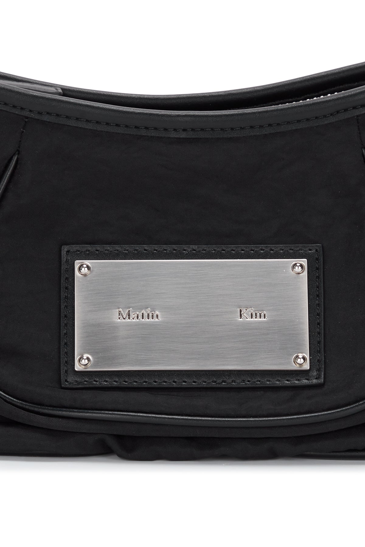 matinkim MADELEINE ROUND BAG IN BLACK
